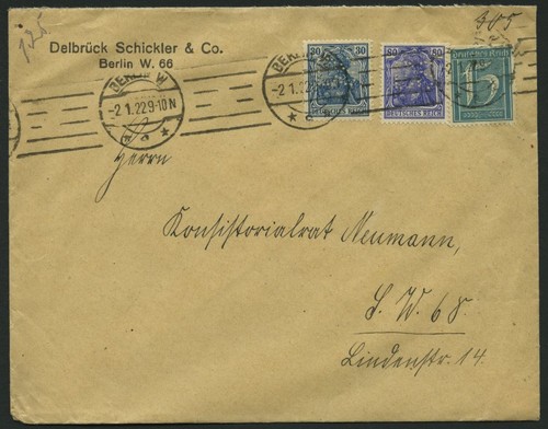 Reich 1922 80 pf - dt.,