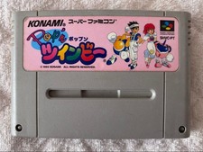 Pop'n Twinbee cassetta Famicom software Giappone TA