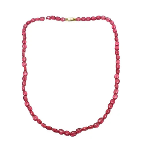 Collana perline mala rosa - mala,