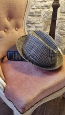 Cappello trilby / fedora Saxony Look in lana – Made in Italy