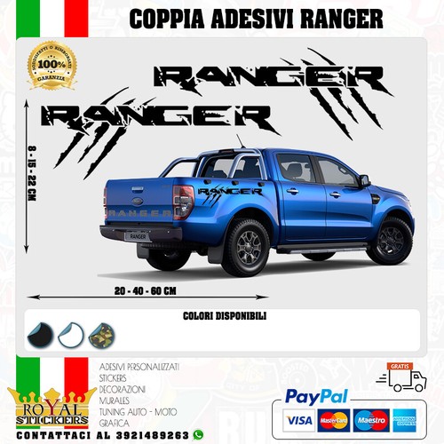 Coppia adesivi pickup - coppia, ranger