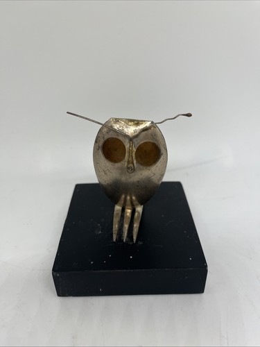 Scultura cucchiaio gufo - scultura,