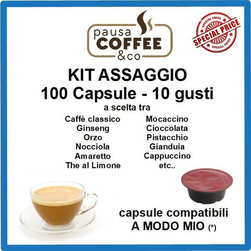 Kit assaggio 100 capsule - 100,