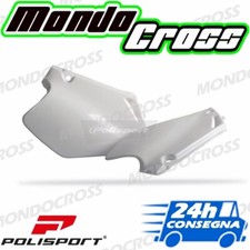 tabelle portanumero laterali POLISPORT Bianco HONDA CR 250 1995-1996!