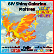 MOLTRES ✨SHINY✨ 6IV Evento