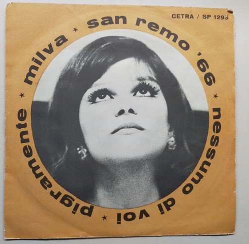 Disco vinile giri milva - 45,