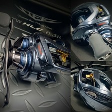 DAIWA【21 STEEZ A TW HLC 6.3R】R-H 6.3:1 GR Mulinello da Baitcasting Usato "M"cond. Con scatola