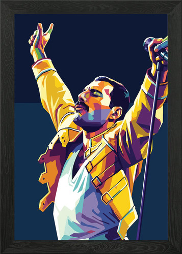 Quadro freddie mercury - mercury, art