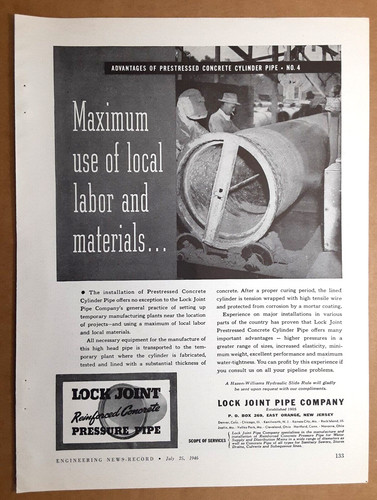 1946 lock joint pipe - joint,