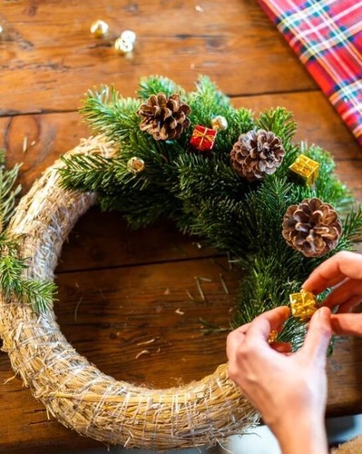 Ghirlanda natalizia natale - ghirlanda, di
