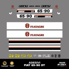 Fiat fiatagri 65-90 dt decalcomanie adesive trattore agricolo
