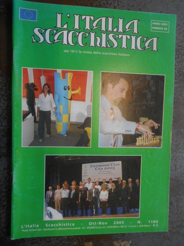 Italia scacchistica numero - scacchistica,