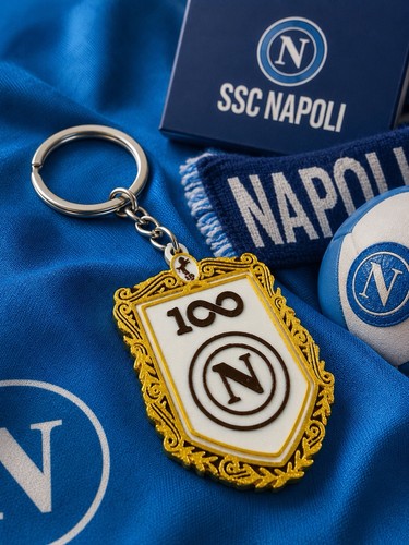 Ssc napoli portachiavi - ssc, 100