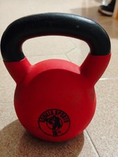 GORILLA SPORTS® Kettlebell ghisa 16 kg - Rivestimento in Neoprene