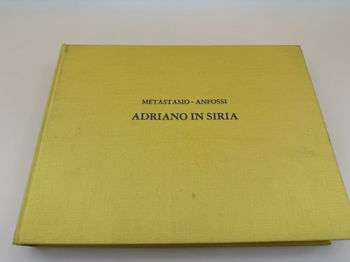 Metastasio anfossi adriano - metastasio, in
