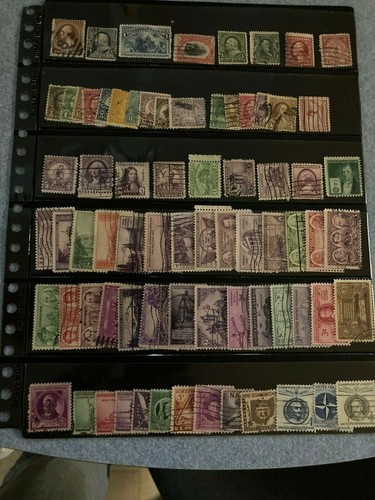 400 francobolli usa usati - usa,