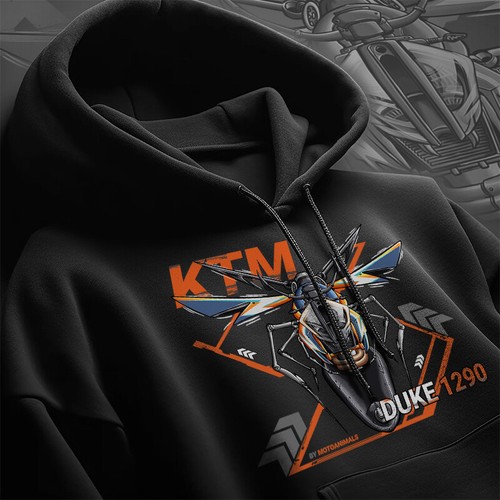 Felpa con cappuccio moto - , ktm