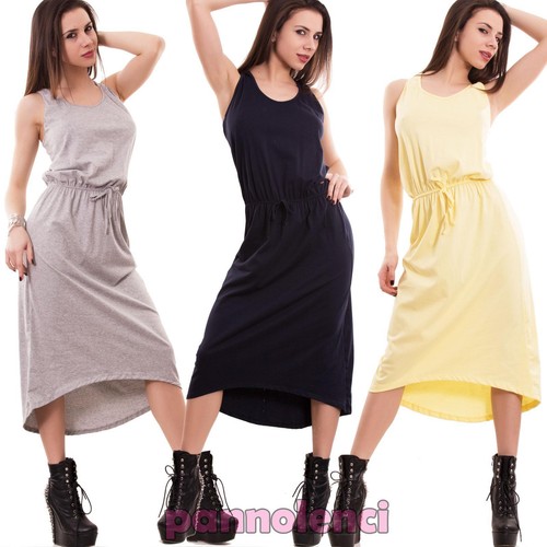 Vestito donna lungo abito