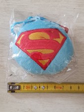 KEYRING PORTACHIAVI PELUCHE SUPERMAN LOGO