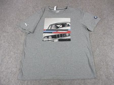 BMW Shirt Mens Large Gray