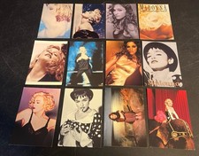 Lotto 12 cartoline Madonna vintage anni 90 2000 ragazzo giocattolo classico 4x6
