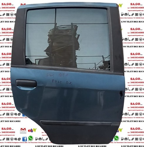 Portiera posteriore destra - destra, dx