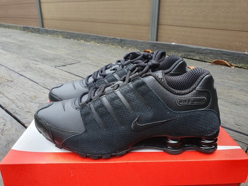 Nike shox triple black uk - shox, nz
