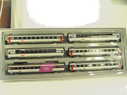 Treno passeggeri ffs euro city - euro,