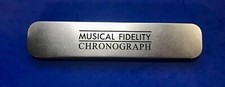 OROLOGIO MUSICAL FIDELITY completo di scatola originale cronografo da collezione Stainl