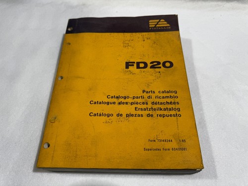 Fiat allis fd20 - fd20, cingolato