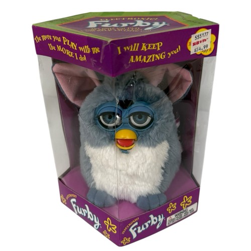 Elefante bianco grigio - , furby
