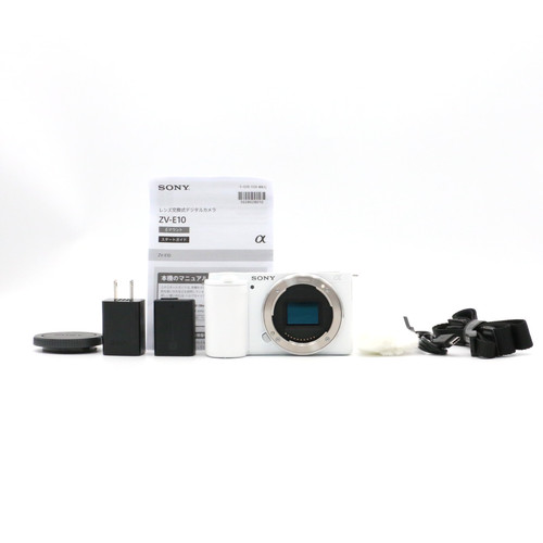 Sony alpha e10 fotocamera - sony, zv-e10