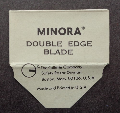 Lama rasoio vintage minora - lama,