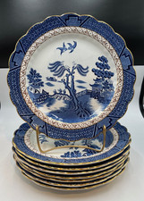 Set di 8 piatti vintage in