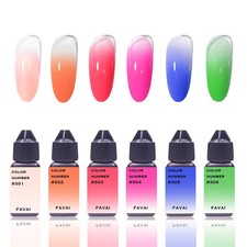 FAVAI 6 colori Airbrush Gel