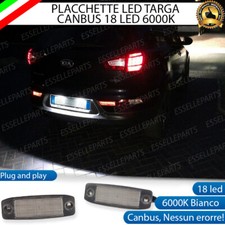 Placchette led luci targa - targa, 18