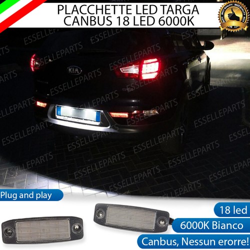 Placchette led luci targa - luci,
