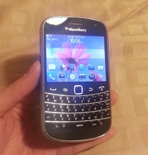 Blackberry bold 9900 - blackberry, (nero)