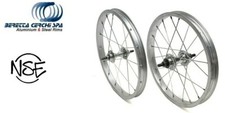  CP.RUOTA / CERCHIO ANTERIORE + POSTERIORE BICI BIMBO/BIMBA MTB 16" x 1.75 - 1 V