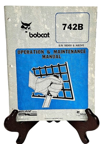 Bobcat 743b manuale skid steer - bobcat,