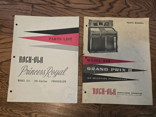 Manuale ricambi phono vintage