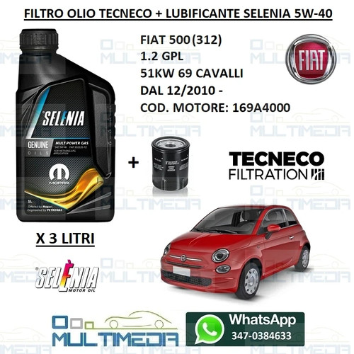 Filtro olio tecneco - filtro,