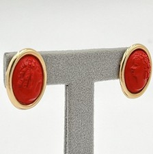 Orecchini Cammeo In Pasta Di