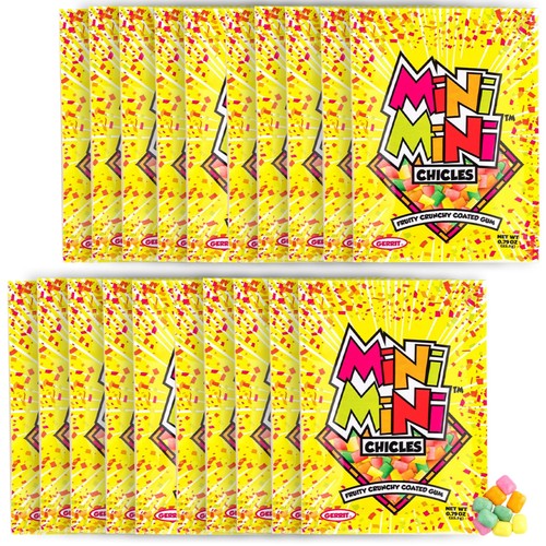 Chicles mini frutta 20ct - chicles,