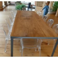 Tavolo completo in rovere