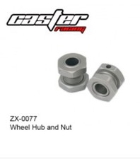 Mozzo e dado ruota CASTER