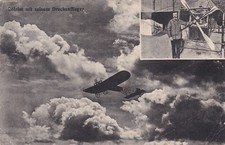 CARTOLINA MILITARE, BLEIROT MIT SEINEM DRACHENFLIEGER - AEREO - 1909