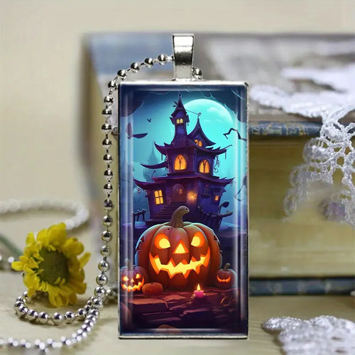 Collana con ciondolo haunted - con,
