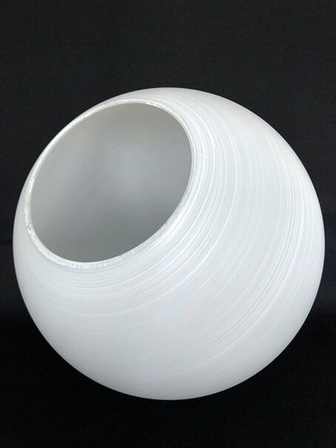 Abat jour globe opaline - en,