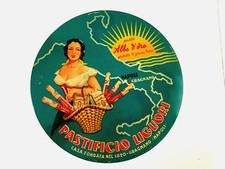 Latta circolare - Pastificio Liguori - Pasta Alba d'oro - Gragnano - Napoli - 